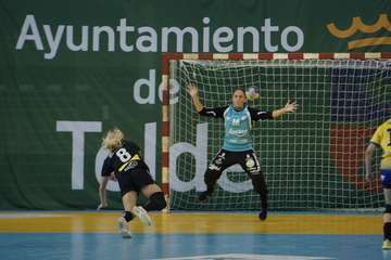 El Rocasa de una gran Silvia Navarro defenderá cinco goles en Suecia (fOTO ta)